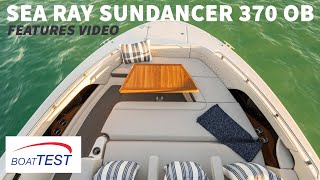 Sea Ray Sundancer 370 Outboard (2021) - Features Video by BoatTEST.com Wealth