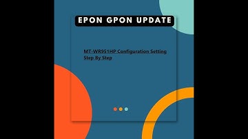MT-WR951HP Configuration Setting