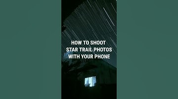 how to shot star trail on mobile camera Milky way photography by phone #startrail #milkyway