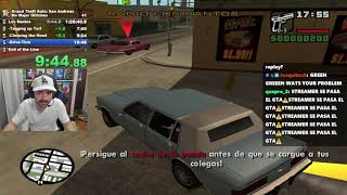 Bananirou hace speedrun de GTA SA y se le crashea TODO