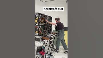 Zombie nation kernkraft 400 on analog modular synth #Shorts