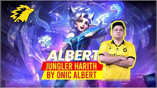 MPL ID Season 13 Harith Jungler by Onic Albert #mlbb #mobilelegends