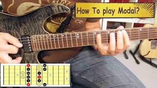 How To Use Modes In Your Guitar Solos  Part 1