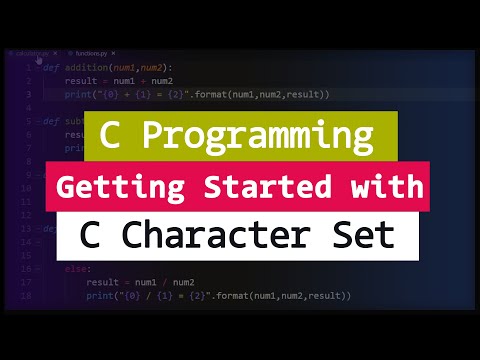 Video: Wat is karakterstel in programmeertaal?