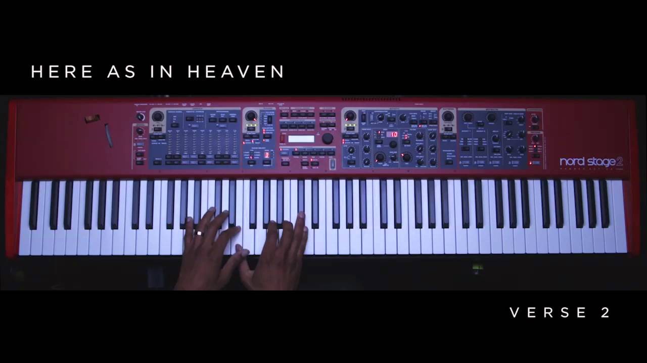 Here As In Heaven Chord Chart