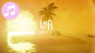 lofi music on a lonely island 🎵 summer beats & ocean sounds to relax/study to