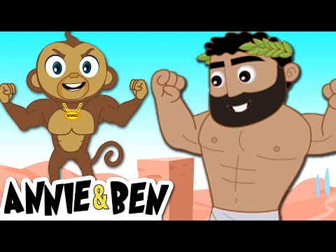 The Adventures of Annie & Ben | Greek God Hercules VS Ice cream | Fun Cartoon For Kids