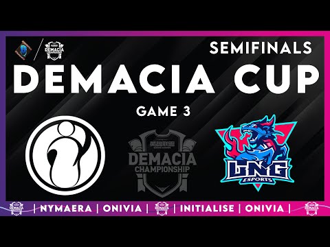 IG vs LNG Highlights Game 3 | Demacia Cup 2025 Semifinals | Invictus Gaming vs LNG Esports by Onivia