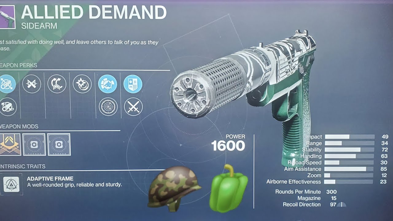 ALLIED DEMAND Destiny 2