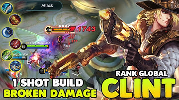 Clint one-shot build ~ Clint best build 2021 ~ Clint Mobile Legends