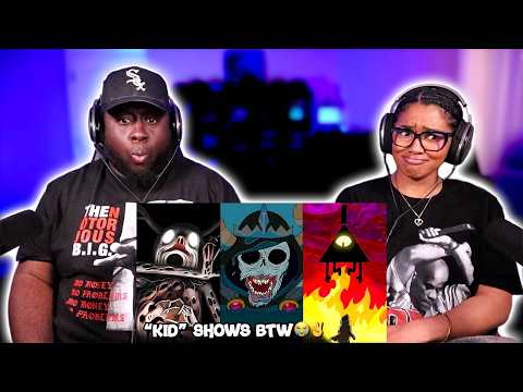 Kidd and Cee Reacts To TERRIFYING KIDS SHOWS