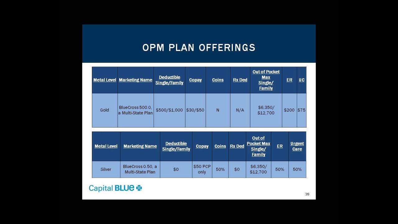 2014 Capital BlueCross Individual Health Product Training YouTube