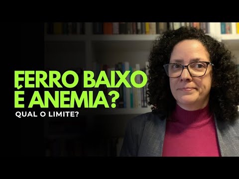 Ferro baixo é anemia?