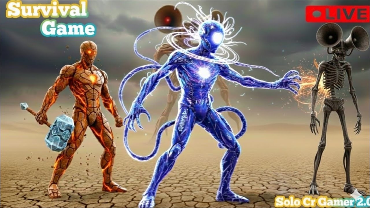 Squid Game LIVE 🔴 |  SoloCrGamer2.0 | No Second Chance 😵 #shortslive #survivalgame