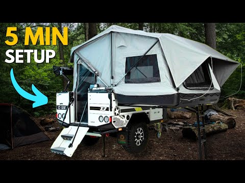 This Camper Turns Setup Time Into Camp Time!