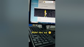 How To Use Computer Without keyboard #shorts