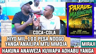 MIRAJI|HAKUNA ANAEWEZA KUWAPA ADHABU YANGA|MIL.100 SIO SHIDA KWA YANGA|VIONGOZI WETU WAMEZINGUA SANA