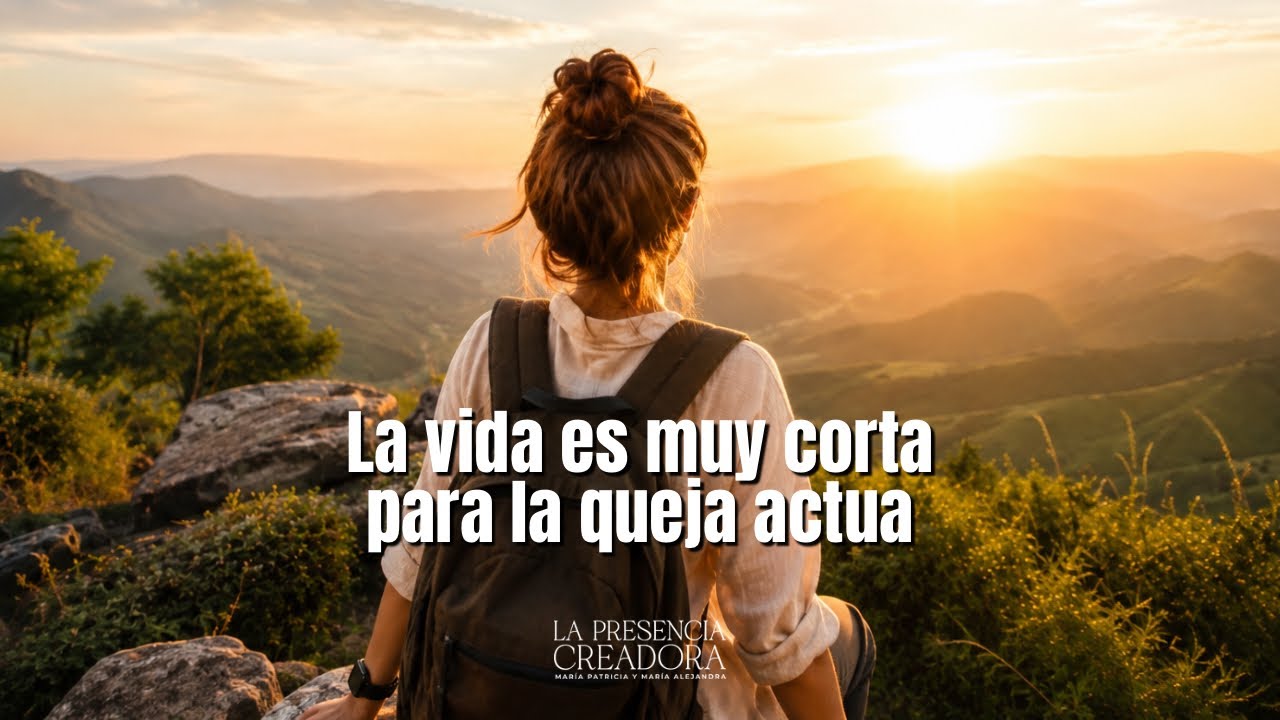 la vida es muy corta para la queja actua