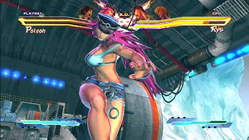 Street Fighter x Tekken Poison Community Combo Contribution by Rotbah