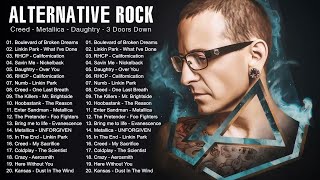 Linkin Park, Metallica, Creed, Coldplay, RHCP, Daughtry, Green Day -Alternative Rock