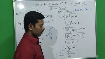 RMS Value | Average Value | AC through Pure Resistor, Inductor  and Capacitor