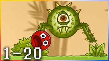 Bounce Ball 5 Jump Ball Hero Adventure - Gameplay Walkthrough - Levels 1-20