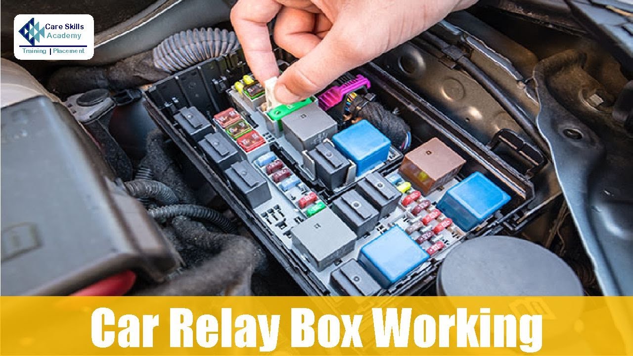 Car relay box working || Care skills academy - YouTube