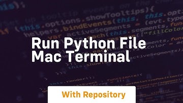 run python file mac terminal