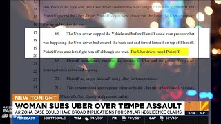 Arizona woman sues Uber over alleged sexual assault