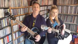 Me Singing 'Claudette' By The Everly Brothers (With My Dad!) chords