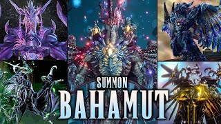 Final Fantasy 7 Rebirth - Bahamut Summon in 18 Final Fantasy Games【1994-2024】4K60ᶠᵖˢ