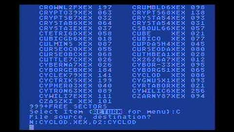 #Atari8bit #FujiNet MyDOS can use N: too!