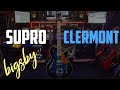 Supro clermont  bigsby semihollow  camilo velandia