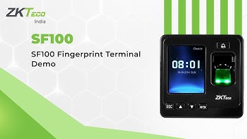 SF100 Fingerprint Terminal Demo