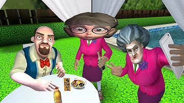 Scary Teacher 3D - New Levels New Update Chapter 4 iOS/Android GamePlay #74