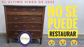 WE HAVE WRECKED IT 😢😢 Antique Drawer Restoration