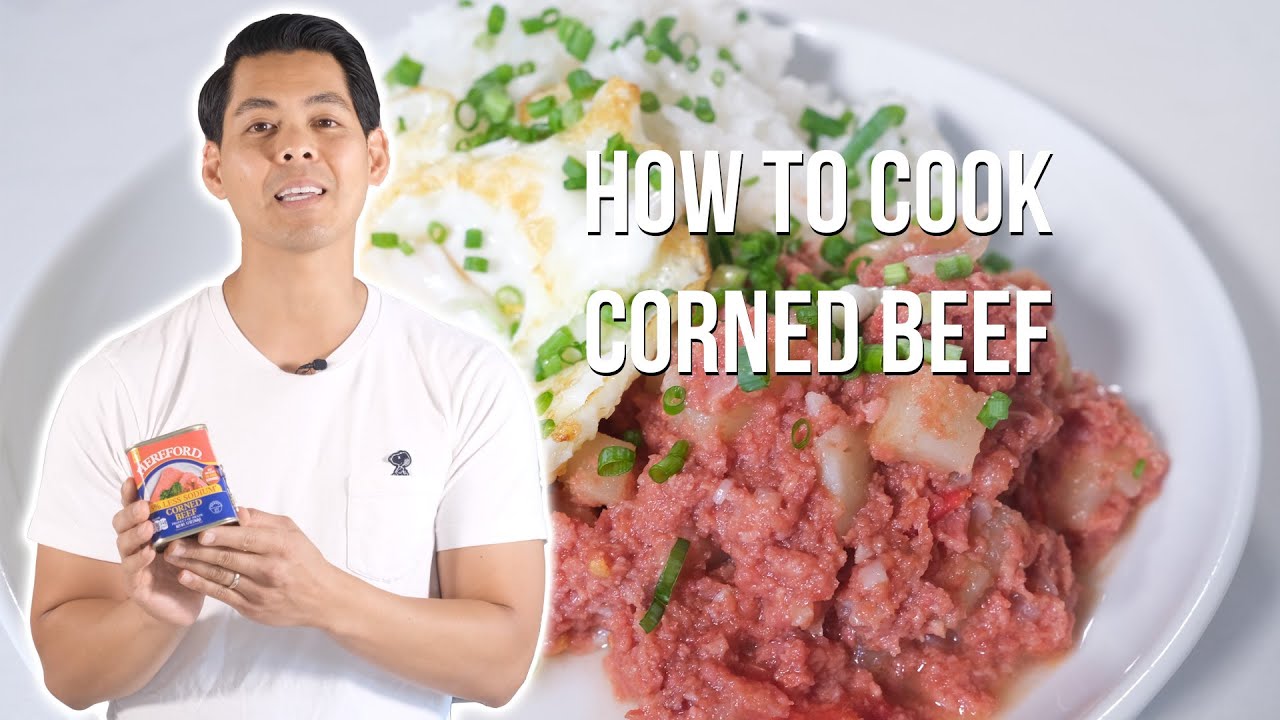 How to Cook Corned Beef | A quick and easy Filipino style pantry dish