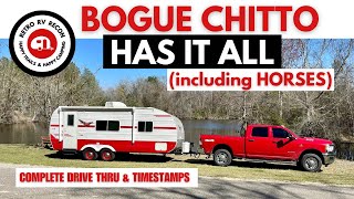 RV Camping at Bogue Chitto State Park in Franklinton, Louisiana