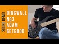 Dingwall NG3 Adam "Nolly" Getgood - Sound Demo (no talking)