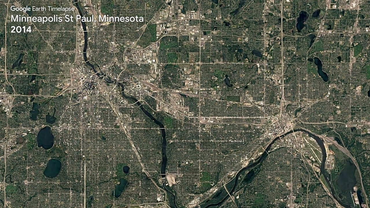 Minneapolis St Paul, Minnesota - Earth Timelapse
