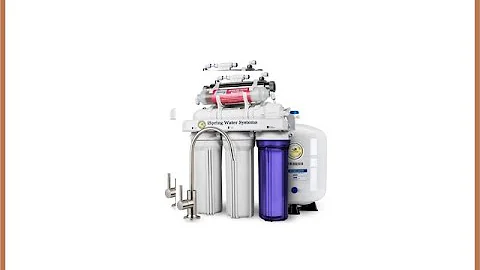 iSpring RCC7AK Under Sink Reverse Osmosis Water Filtration System Review