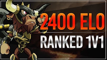 2400 ELO Ranked | Teros Diamond Brawlhalla 1v1 Gameplay