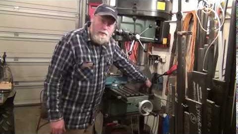 Making a mill stop for my vice  Part 1