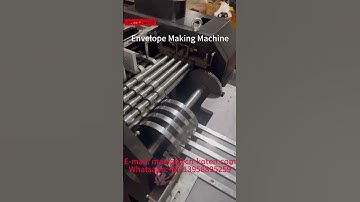 Simple To Operate Small Chinese Envelope Kraft Paper Envelope Making Machine HP 250 Koten