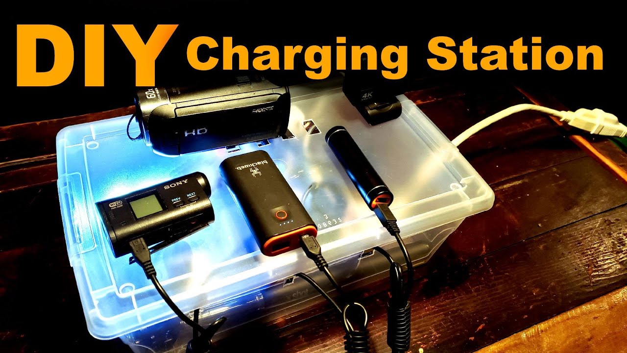 DIY Device Charging Station