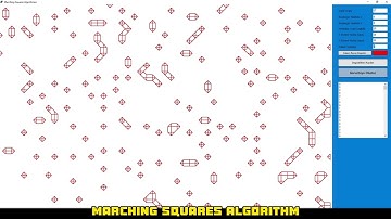 Marching Squares Algoritması C# Form Uygulaması