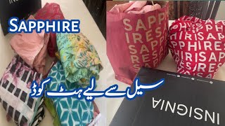 Sapphire Sale Shopping Haul