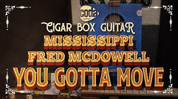 Cigar Box Guitar - Delta Blues lesson - You Gotta Move with Tab!