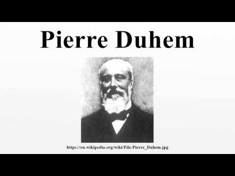 Pierre Duhem