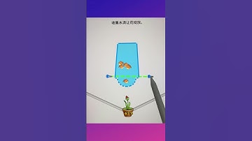 Collect water drops to make flowers bloom #game #trending #shorts